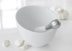 Steel Function - MORTER & STØDER HVIDT PORCELÆN