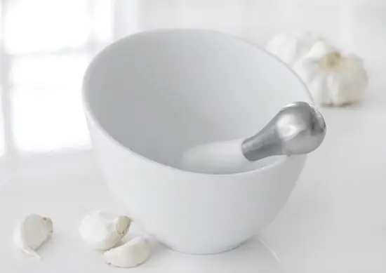 Steel Function - MORTER & STØDER HVIDT PORCELÆN
