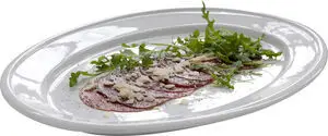 Steel Function - OVALT SERVERINGSFAD PORCELÆN 45 CM