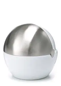 Steel Function - PORCELÆNS BONBONSKÅL M/LÅG