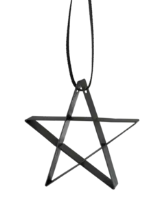 Stelton - Figura ornament, stjerne soft black