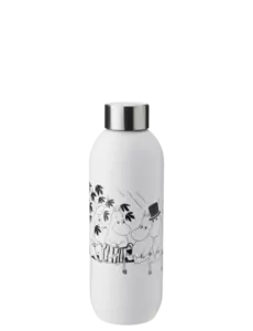 Stelton - Keep Cool drikkeflaske 0.75 l. Moomin soft white