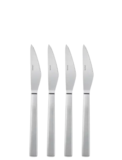 Stelton - Maya 2000 steakkniv 4 Stk steel