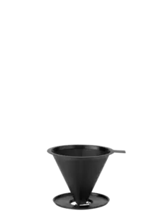 Stelton - Nohr slow brew kaffetragt med filter black metallic