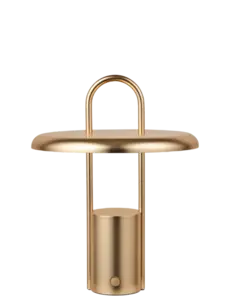 Stelton - Pier portable LED lampe H 25 cm brass