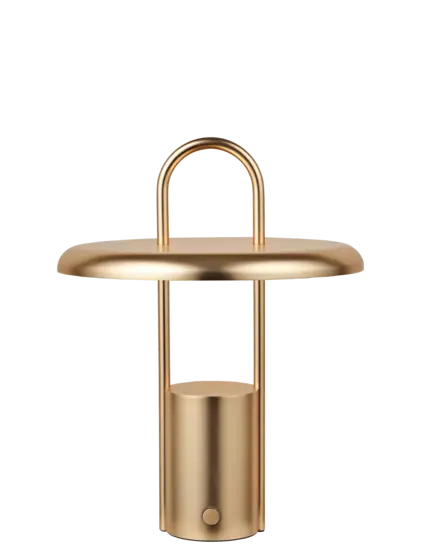 Stelton - Pier portable LED lampe H 25 cm brass