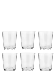 Stelton - Glacier drikkeglas 0.25 l. 6 Stk clear
