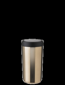 Stelton - To Go Click termokop 0.2 l. dark gold