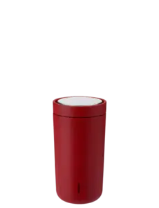 Stelton - To Go Click termokop 0.2 l. soft cherry red