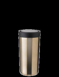 Stelton - To Go Click termokop 0.4 l. dark gold