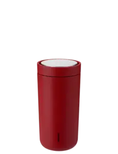 Stelton - To Go Click termokop 0.4 l. soft cherry red