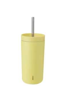 Stelton - To Go Sip termokop med sugerør 0.4 l. laevis