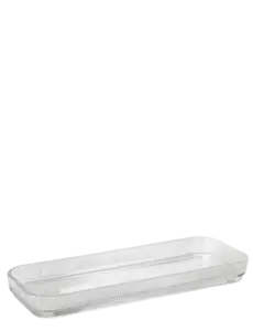 Stelton - Pilastro serveringsfad L 36 cm clear