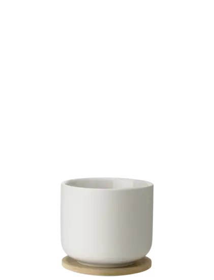 Stelton - Theo kop med coaster 0.2 l. sand