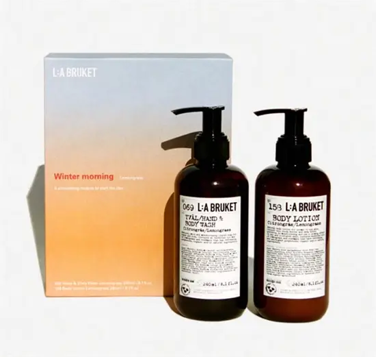 L:A Bruket - Gaveæske - Winter Morning - Lemongrass