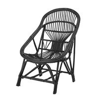 Bloomingville - Joline Loungestol - Sort