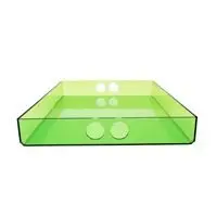 Tray bakke i grøn fra Neon Living (stor) - grøn - 29 x 41 cm