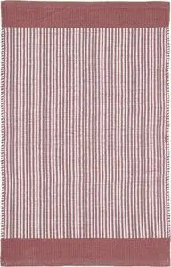 Svanefors - Stripe  Tæppe - Rose 170x240