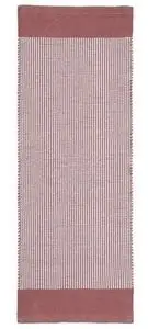 Svanefors - Stripe Table runner - Rose 40x140cm