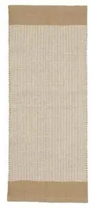 Svanefors - Stripe Table runner - Iskaffe 40x140cm