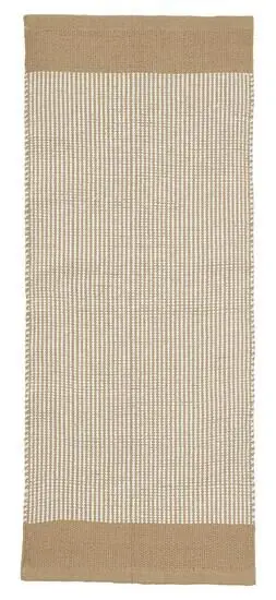 Svanefors - Stripe Table runner - Iskaffe 40x140cm