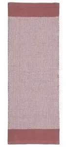 Svanefors - Stripe  Tæppe - Rose 70x240cm