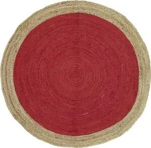 Svanefors - Alve Tæppe - Rød 100 cm
