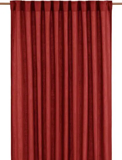 Svanefors - Cecil Gardin 2P - Rød 2x145x260cm
