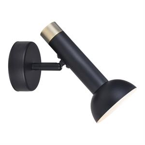 Halo Design - Væglampe - Torch - Sort-Antique