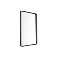 Menu - Norm Wall Mirror - Black. Norm spejl med sort kant