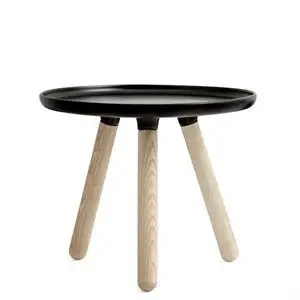 Normann Copenhagen Tablo bord i sort (Ø 50 cm)