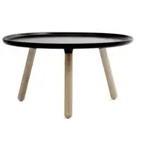 Normann Copenhagen Tablo bord i sort (Ø 78 cm)