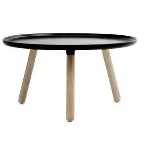 Normann Copenhagen Tablo bord i sort (Ø 78 cm)