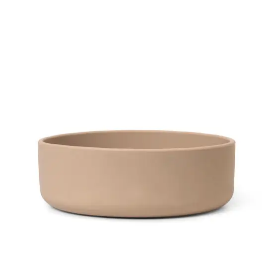 Tadazhi - Hundemadskål - Gråbrun - 20x7 cm