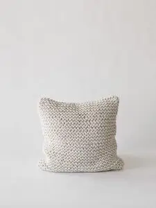 Tell Me More - Rope cushion cover 50x50 - Offwhite