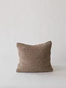 Tell Me More - Rope cushion cover 50x50 - chestnut