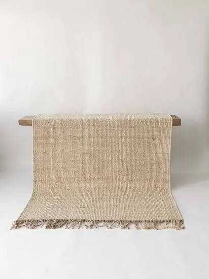 Tell Me More - Hemp rug 170x240 - bleached