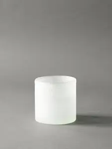 Tell Me More - Frost candleholder M - white