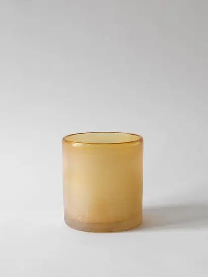 Tell Me More - Frost candleholder M - amber