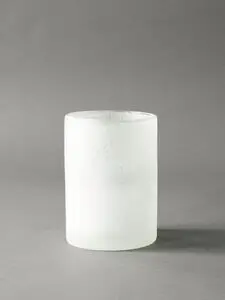 Tell Me More - Frost candleholder L - white