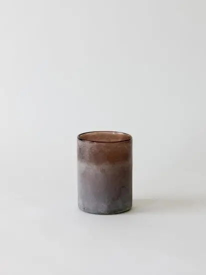 Tell Me More - Frost candleholder L - brown