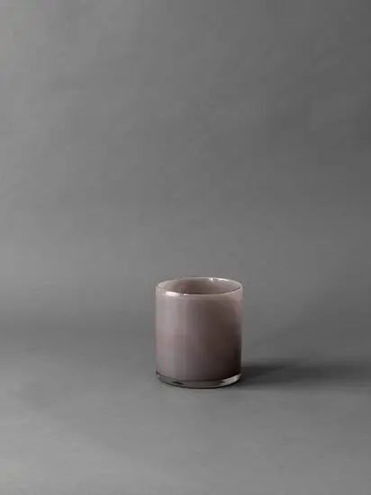 Tell Me More - Lyric candleholder M - purple grey