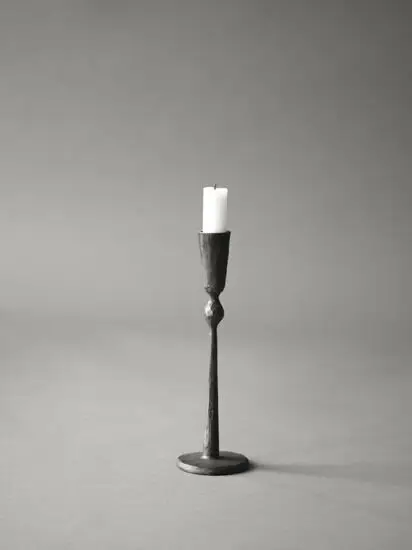 Tell Me More - Boule candleholder black - M