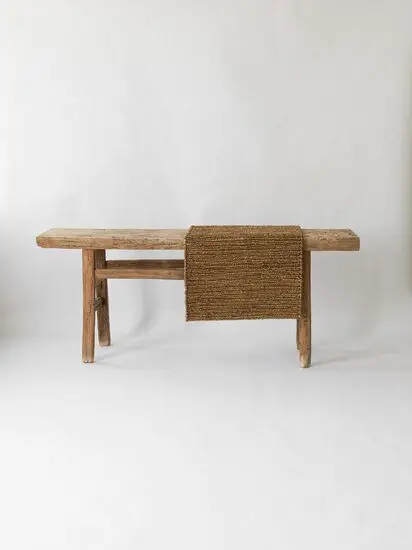 Tell Me More - Sumak hemp rug 60x90 - cafÈ
