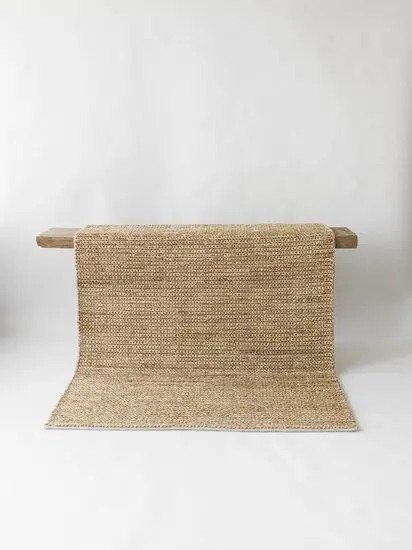 Tell Me More - Mid knot hemp rug 140x200 - nature