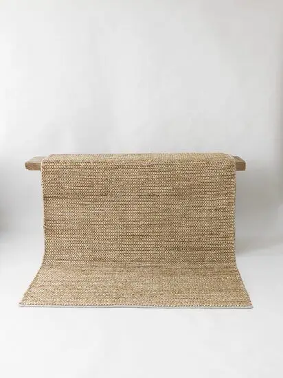 Tell Me More - Mid knot hemp rug 170x240 - nature