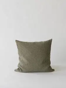 Tell Me More - Brick cushion cover 50x50 - olive