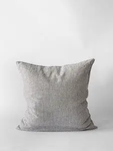 Tell Me More - Pillowcase linen 65x65 - grey/white