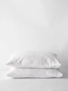 Tell Me More - Pillowcase linen 50x70 2p - bleached white