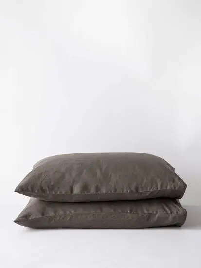 Tell Me More - Pillowcase linen 50x70 2p - taupe